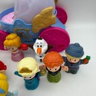 Fisher-price Little People Disney Princess Carriage   9 Figures Lot Works  Video