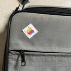 Vintage 1980s Apple Rainbow Logo Padded Mac Laptop Computer Bag Case W  Strap