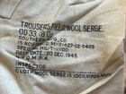 Vintage Us Army Field Trousers Pants M51 1951 Korean War 29x31 Size Small
