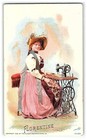 Singer Sewing Trade Florentine Italy Card Co 1892 Manufacturing Countries