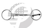 Loose Ring Comfort Barrel Myler Bits  Horse Riding Snaffle Action Bits