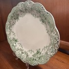 Johnson Bros  Green The Florentine Platter  15 5 l X 12 w Turkey Holidays Vtg