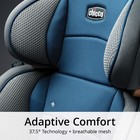  Chicco Kidfit Adapt Plus 2-in-1 Booster Car Seat Backless   High Back 40-100   
