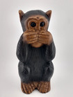 3-monkeys  see  Hear  Speak No Evil  Individual Pieces  Each 8 5  Tall - Superb 