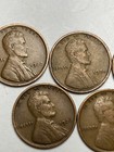 1920-29-p Lincoln Wheat Cent Penny Lot  9 Coins   All Fine-very Fine  