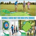 Golf Chipping Game  Golf Battle Game With Hitting Mat For Kids Adults Indoor An