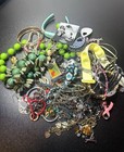 1 5 Lb Mixed Costume Jewelry Lot Necklaces Bracelets Earrings Craft Resale