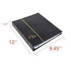 Meightai Leather 240-pocket Paper Money Currency Album  3-ring Binder Currenc   