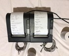 2 Epson M244a Tm-t88v Usb Pos Thermal Receipt Printers Auto Cut  Cables   Paper