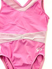 Gk Elite Cl Child Large Gymnastics Leotard Orchid Pink Rhinestones Mesh Accents