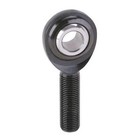 Pcml6 3 8 X 3 8-24 Black Male Lh Rod End Heim Joint W  Jam Nut Alloy Chromoly