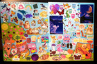 Sticker Book Collection Vintage Retro Scented Removable Retired 80s 90s Iconic