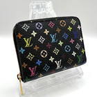 Louis Vuitton M93740 Monogram Multicolor Zippy Coin Purse Noir Wallet  th1039