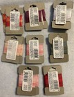 Bucilla Asst Colors Variegated 100  Pure Silk Ribbon Emb 2 Yards  lot Of 18 