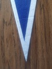 Vintage New York Yankees Full-size Felt Tag Express Pennant 12x30  90s Mlb