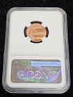 Lincoln Cent Mint Error Struck 30  Off Center Ngc Ms 65 Red