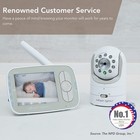 Infant Optics Dxr-8 480p Video Baby Monitor  Non-wifi Hack-proof Fhss Connection