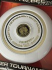 New other  1984 Wham-o Master Tournament Frisbee 150g Model Black   Gold Stock