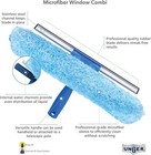 2-in-1 14    Window Squeegee   Scrubber - Microfiber  Commercial   Home Use