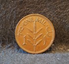 1946 Palestine  british Mandate  Mil  Smaller Mintage Good Details  Km-1  pa8 