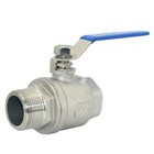 1pcs Full Port Ball Valve 1-1 4   - Heavy Duty Male Npt  mnpt  X Female Npt     