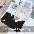 Kuang  Women Novelty Newspaper Evening Handbag Clutch Crossbody Bag Envelope    