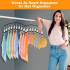 2 Pack Legging Organizer Hangers With Clips Holds 20 Pants Yoga Pant Spacesaving