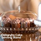 Guzzini Dolcevita Cake Stand  12   Mother Of Pearl 100  Recycled Plastic   