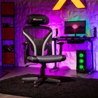 X Rocker Voyage Mesh Gaming Chair  Black  24 8 X 25 X 41 92-45 66