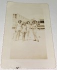 Rare Vintage American Swimsuit Sexy Women Beach Vacation Snapshot Photo 1950s Us