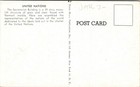 United Nations Secretariat Bldg New York Ny Postcard Unp Vtg Unused Vintage