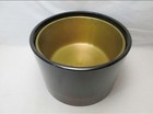 Wooden Large Hibachi With Copper Liner Irori Hearth Tea Ceremony Heating Tool