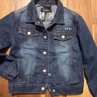 Dkny Little Girls Dark Wash Denim Jacket