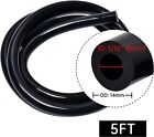 Silicone Vacuum Tubing Hose Line Id 8mm  5 16   5ft 130psi Max Pressure Black