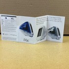 Mint Brochure Colorful Blue Imac From Apple Computer Store_22 Yrs Old  Macintosh