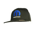 Mopar Hat Cap Fited Flexfit Black Color Embroidered Front   Free Bumper Sticker