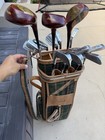 Vintage Wilson Sam Snead    Julius Boris Clubs With Golf Bag R h  Set