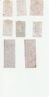  6  Great Britain Qv kevii Foreign Bill Revenue Stamps