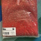 Red Ombr   Rhinestone Tulle Fabric 54  Wide X 8 Yard Bolt For Party Decorations