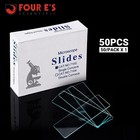 50x Single Concave Microscope Slides Pre-cleaned Clear Glass Slides 25 4x76 2mm