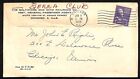 Baltimore   Ohio Railroad Company Mailing Envelope W  Map C1945 W 1950 Pm