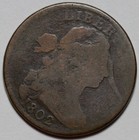 1802 Draped Bust Large Cent - Elephant Trunk - Us 1c Copper Coin