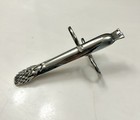 One Silver Plated Asparagus Tongs