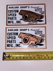 Rare 60   s Nhra Vintage  Original Harland Sharp Roller Rockers Dragster Race Car