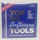 Commodore 64 128  Master s Edition Top 20 Software Tools   Vtg 1990 New   Sealed