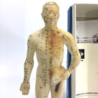 Vtg Chinese Acupuncture Doll Vintage Good Health Brand Model Human Body Points