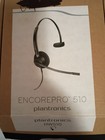 Plantronics Encorepro Hw510 Monaural Noise-cancelling Headset Tested Works 