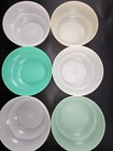    large Vintage Tupperware Lot  10  Pieces  Bowls  Divided Server   Seals