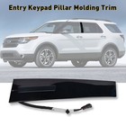 For 11-19 Ford Explorer Black Left Side Door Entry Keypad Pillar Molding Trim Us