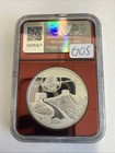 Enhanced Proof 2024 China Moon Festival Panda  1 Oz  999 Silver Medal Ngc Pf 70